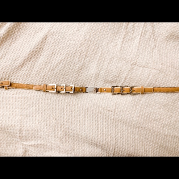 Karen Millen Accessories - Karen Millen leather and silver belt (NWOT) Karen Millen Accessories - Karen Millen leather and silver belt (NWOT)